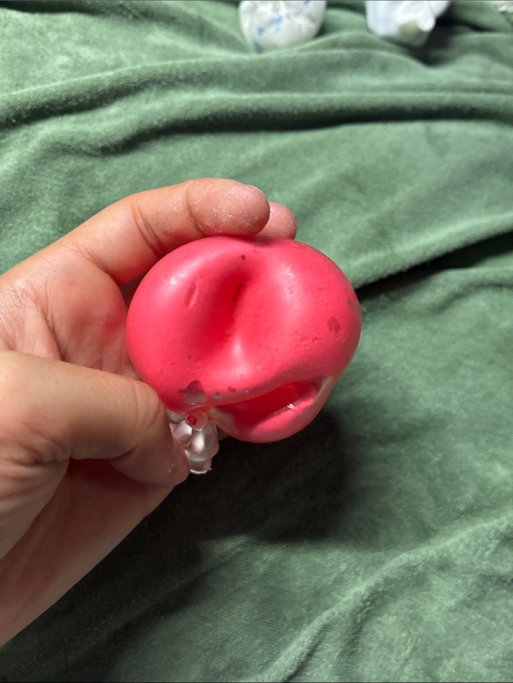 Small Pink Squeeze Toy